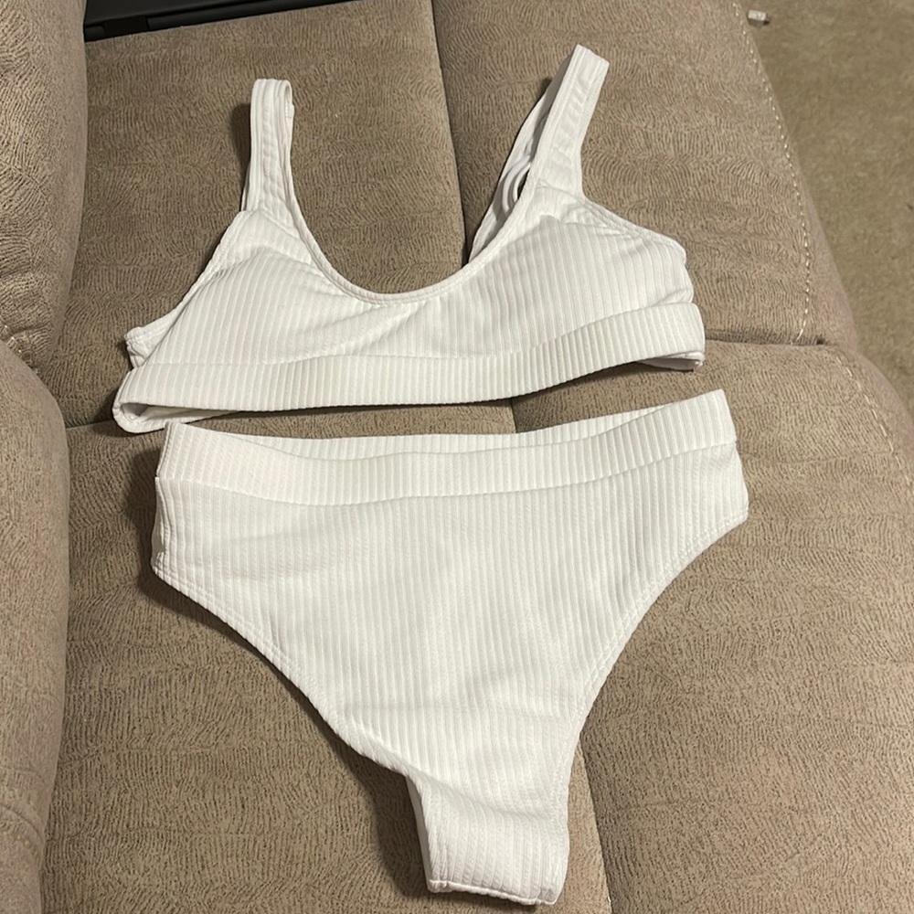 Swimsuit. SHEIN white size medium.